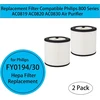 Fy0194/30 pakaitinis filtras, skirtas Philips Ac0819 Ac0820 Ac0830 oro valytuvui 800 serijos priedai, pakaitinis Hepa filtras, 2 vnt.