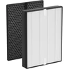 Fy2420/30 pakaitinis filtras, suderinamas su "philips" oro valytuvais ac2882, ac2885, ac2887, a2889, ac2892, ac3829, 2000 ir 3000 serijos, įskaitant 1 hepa filtrą ir 1 aktyvintos anglies filtrą