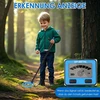 Gaethra metalo detektorius vaikams su lcd ekranu, didelis tikslumas, reguliuojama rankena, paieškos ritė, labai lengvas vaikams, tyrinėjimams lauke