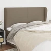 Lova Galvūgalis su auselėmis, taupe, 183x23x118/128cm, audinys