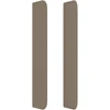 Lova Galvūgalis su auselėmis, taupe, 83x16x118/128cm, audinys
