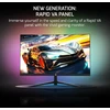 Gamepower Vivid T40 lenktas žaidimų monitorius 23.6 colių 180hz 0.5ms, pc ekranas full hd 1080p, va lenktas hdr ekranas, berėmis kompiuterio ekranas, freesync g-sync, 125% srgb, su garsiakalbiu
