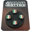 Garage-sixtysix ventilių dangteliai Italy / 4 vnt. komplektas / Modelis: Pittsburg