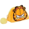 Garfield makiažo krepšys moterims paauglėms, katės kosmetikos kelioninis tualetinis krepšys, penalas, oranžinis, makiažo krepšys