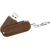 Garrulax 8gb 16gb 32gb Premium Rotation Solid Wood High Speed Usb 2.0 Flash Drive atminties kortelė duomenų saugykla raktų pakabukas su medine dėžute