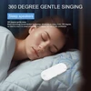 Kompiuterio kolonėlės Garsiakalbis po pagalve, miegokite ilgiau su raminančiais garsais, daugiafunkcinis stereo gilus žemų dažnių „bluetooth“ linijos garsiakalbis miegui (baltas)
