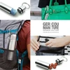 Gc 3 x kišeninė peleninė mini lazdelės formos puodelis su karabinu, suderinama su iqos iluma prime terea ir heets lazdelėmis, žolelių dėžutė, 3 dalių rinkinys, sidabrinė/juoda