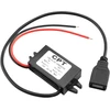 Geieold automobilinis Dc 12v į 5v 3a įtampos keitiklis su paprastais Usb adapterio kištukais telefonams ir audio įrangai automobilyje įkrauti