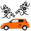 Gėlės lipdukai automobiliui