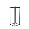Gėlių stovas metalinis aukštas gėlių vazonas juodas loft 30x30x75 cm