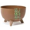 Gėlių vazonas su 3 kojelėmis Roma Eco Wood dubuo 40cm + įdėklas