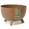 Gėlių vazonas su 3 kojelėmis Roma Eco Wood dubuo 40cm + įdėklas