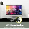 Gelrhonr mini hdmi į hdmi kabelis, 90 laipsnių kištukas, 48 gbps didelis greitis, 8k @ 60 hz, 4k @ 144 hz, skirta kamerai, vaizdo kamerai, hdtv, nešiojamam kompiuteriui (0,5 m, stačiu kampu)