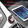 Gemcoo Qc 3.0 Usb automobilinis įkroviklis 12 V/24 V 36 W su jutikliniu jungikliu, dviem Quick Charge 3.0 įkrovimo jungtimis, greitas įkrovimas automobiliams, valtims, motociklams, sunkvežimiams, nameliams ant ratų, laivams, raudonas