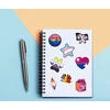 Generic 100 vienetų pride lipdukų rinkinys, vandeniui atsparūs viniliniai graffiti Lgbtq lipdukai, Lgbtq aksesuarai, Lgbtq pride vaivorykštės lipdukai nešiojamam kompiuteriui, vandens buteliams, dviračiui, riedlentei