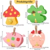 Generic 4 rinkiniai pjovimo štampų dėžutė, lucky mushroom ladybird clover pig pjovimo štampai, metalo pjovimo mašinos reljefinis trafaretas, širdies pjovimo štampai skirti "pasidaryk pats" dovanų dėžutėms, saldainių dėžutėms, dovanų gamybai