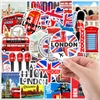 Generic 50 vnt. Londono autobusų lipdukų - vandeniui atsparūs, stilingi