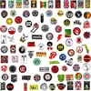 Generic Rock grupės lipdukai, 200 vienetų rokenrolo lipdukų rinkinys, vandeniui atsparūs įkvepiantys lipdukai automobiliui, motociklui, dviračiui, riedlentei, snieglentei, bagažui, nešiojamam kompiuteriui, paaugliams, studentams