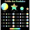 Generisch 23,8 m blizgučių girliandos, 6 vnt. po 4 m žvaigždžių apvalios popierinės girliandos, spalvinga kabanti vakarėlių girlianda, gimtadienio girlianda gimtadieniams, naujųjų metų išvakarėms, karnavalui, jubiliejams, vestuvėms, dekoracija