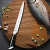 Generisch 6 dalių nerūdijančio plieno virtuvinių peilių rinkinys, profesionalaus ir mėgėjiško virėjo peilis, aštrus virėjo peilis, santoku peilis, duonos peilis, universalus peilis, skutimo peilių rinkinys
