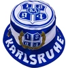 Generisch Karlsruhe fano skrybėlė, nuo saulės, žvejo skrybėlė, žvejo skrybėlė, fano skrybėlė, karinė skrybėlė, mėlyna, balta