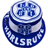 Generisch Karlsruhe fano skrybėlė, nuo saulės, žvejo skrybėlė, žvejo skrybėlė, fano skrybėlė, karinė skrybėlė, mėlyna, balta