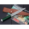 Generisch Teerma Bj6 - integruotas kaltinis tiesus lauko peilis su fiksuota geležte, išgyvenimo peilis, puikus bushcraft peilis lauke, medžioklės peilis, žvejybos peilis su fiksuota geležte
