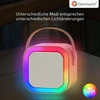Genround karaoke aparatas su 2 mikrofonais, bluetooth garsiakalbis su vokalo pašalinimu, 3 led apšvietimo režimai, balso keitimas, bluetooth mikrofonas vaikams, suaugusiems, berniukams, mergaitėms (smėlio spalvos)