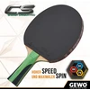 Gewo Cs Energy Carbon Pro stalo teniso raketė - Ittf patvirtinta - anglies pluošto raketė su kontrole ir didelėmis sukimosi savybėmis, įgaubta, 2,0 mm kempinė
