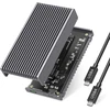 Gewokliy tylus 40 gbps m.2 nvme dėklas, usb c aliuminio išorinis ssd dėklas suderinamas su thunderbolt4/3 8tb ssd adapteriu, pcie gen4 m.2 ssd skaitytuvas, tinka 2280/2260/2242/2230mm