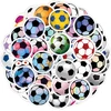 Giantree 60 futbolo lipdukų rinkinys, futbolo lipdukai, sporto lipdukai, futbolo aksesuarai, futbolo dovana scrapbooking'ui, menui, rankdarbiams, vaikų dekoravimui