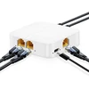 Šakotuvas Gigabit Ethernet skirstytuvas 1x4, 1000mbps tinklo stiprintuvas