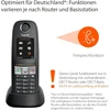 Gigaset E630hx universalus ragelis - Ip telefonas (skirtas prijungti prie bazinės stoties arba maršrutizatoriaus - tvirtas telefonas amatininkams ir dirbtuvėms) juodas
