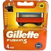 Gillette Fusion 5 keičiami skustuvo galvučių įdėklai, 4 vnt, aštrūs