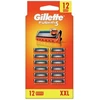 Gillette Fusion5 (power) keičiami skutimosi galvutės, originalios, supakuotos