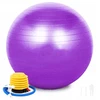 Gimnastikos kamuolys sustiprintas reabilitacinis Anti-burst 65cm + pompa