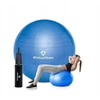 Gimnastikos, reabilitacinė treniruočių fitneso kamuolys su pompa, 75 cm