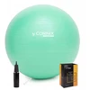 Gimnastikos, reabilitacinė treniruočių kamuolys 75cm+pompa, mėtų spalvos