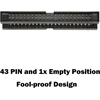 Gintooyun ide 44pin male to male hdd hard drive adapter laptop ide 2.5" 44pin hdd hard drive