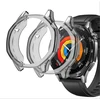 Giopuey [2 vnt. dėklas, suderinamas su huawei watch gt 5 46 mm, minkštas tpu, atsparus smūgiams, huawei watch gt 5 46 mm dangtelis - juodas + juodas