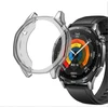 Giopuey [2 vnt. dėklas, suderinamas su huawei watch gt 5 46 mm, minkštas tpu, atsparus smūgiams, huawei watch gt 5 46 mm dangtelis - juodas + juodas