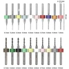 Giswell 20 dalių mini grąžtų rinkinys, preciziškas mini grąžtas pagamintas iš volframo plieno metalui ir grandinėms, 0,1–1,0 mm, 1,1–2,0 mm, graviravimo grąžtas, skirtas smulkiam gręžimui