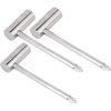 Gitaros reguliavimo raktas metalinis šešiakampis truss rod raktas elektrinės gitaros atsarginės dalys ir smulkios detalės 7mm/8mm/6.35mm (sidabrinis)
