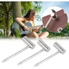 Gitaros reguliavimo raktas metalinis šešiakampis truss rod raktas elektrinės gitaros atsarginės dalys ir smulkios detalės 7mm/8mm/6.35mm (sidabrinis)
