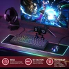 Gk61 s karšto keitimo mechaninė žaidimų klaviatūra - 62 klavišų daugiaspalvis rgb led apšvietimas, skirtas pc/mac žaidėjams - iso vokiečių išdėstymas (gateron Mechaninė Raudona, juoda)