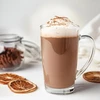 Glasmark Krosno 1992 Latte Macchiato stiklinės su rankena ir šaukšteliu, 6 vnt. rinkinys, 400 ml, stiklinės arbatai, puodeliai kavai, cappuccino, šaltai arbatai, skaidrus stiklas