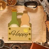 Globleland pjovimo štampai vasaros butelis kokteilis "pasidaryk pats" scrapbooking metalinės etiketės jutiklinės dėžutės pjovimo štampai vaisių citrinų butelio kokteilio perforatoriai kortelių gamybai įspaudimo nuotraukų albumui