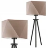 Globo Lighting Volta Light Factory naktinė lemputė ant stalo, led stalinė lempa, biuro, e27, smėlio spalvos