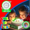 Glückpa Mario hover futbolo kamuolys su led, žaislas vaikams, žaidimas patalpose/lauke, oro galios futbolo kamuolys vaikams nuo 3 4 5 6 7 8-12 metų, futbolo dovana berniukams ir mergaitėms nuo 3-10 metų