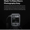 Objektyvas Godox Ml-150ii Makro Žiedinė Blykstė su Adapteriais